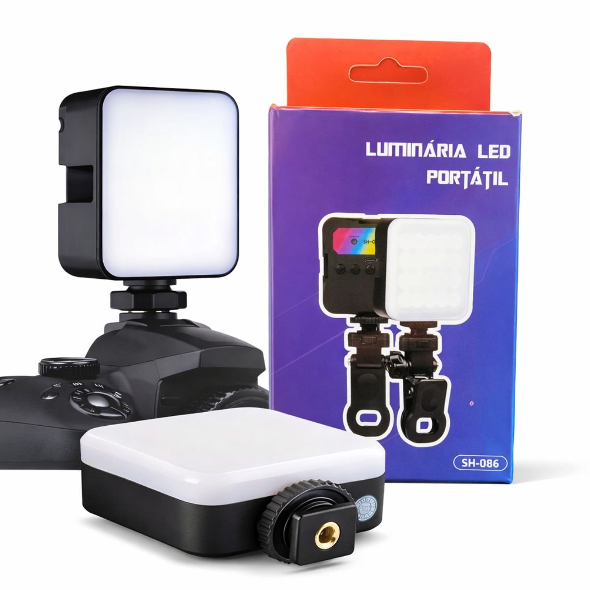 Iluminador De LED RGB Profissional 5w Vídeos, Fotos E Lives