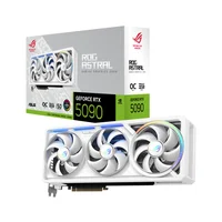 Gpu Asus Rog RTX 5090 32gb Astral Oc, Gddr7, 512-bits, 3x Dp / 2x HDMI - Rog-astral-RTX5090-o32g-white