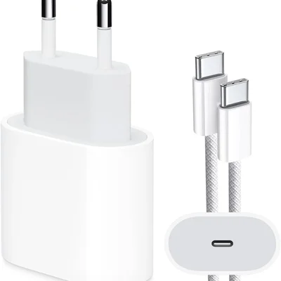 Carregador Turbo 40w Com Cabo Tipo-c Compatível Iphone 15 15 Pro Max E 15 Plus