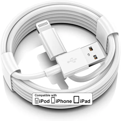 Cabo Carplay Para Carro Iphone, Cabo De Carregador De Carro, Usb A Para Cabo Lightning Carregamento Rápido E Transferência De Dados Para Iphone