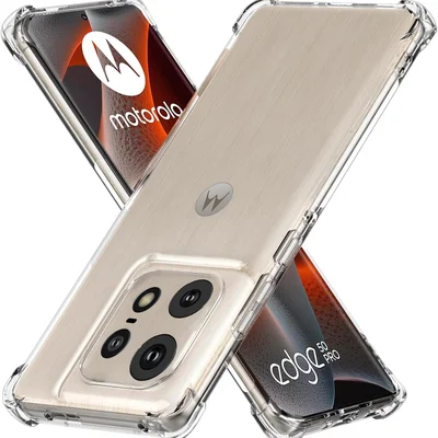 Capa Anti-impacto Transparente Para Motorola Moto Edge 50 Pro