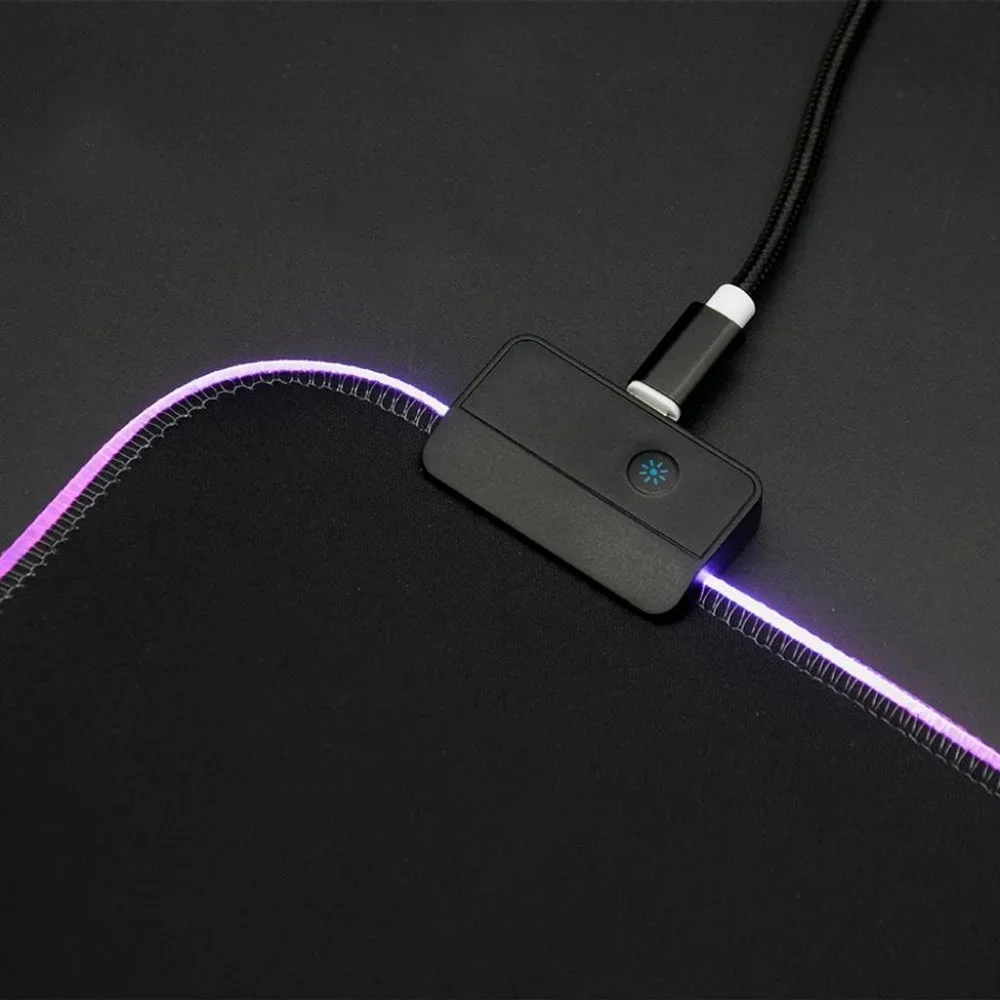 Imagem 2 de 3 do produto Mouse Pad Letron RGB Rs-02 35x25 Cm