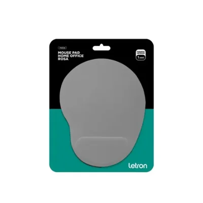 Mouse Pad C/apoio Cinza Home Office