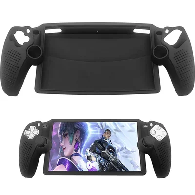 Capa Protetora Silicone Para Playstation Ps Portal Preta