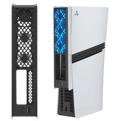 Cooler LED RGB Para Playstation 5 Slim Pro 3 Ventoinhas 1 Usb 3.0