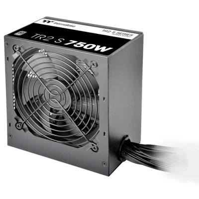 Fonte De Alimentação Thermaltake 750w Tr2 S 80 Plus Atx 3.0 PCi-e 5.1- Ps-trs-0750nnfawb-1