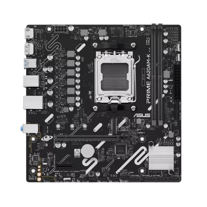 Imagem 2 de 5 do produto Placa Mãe Asus Prime A620am-k Am5 2xDDR5 Chipset Amd A620a Matx