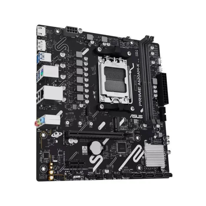 Imagem 3 de 5 do produto Placa Mãe Asus Prime A620am-k Am5 2xDDR5 Chipset Amd A620a Matx