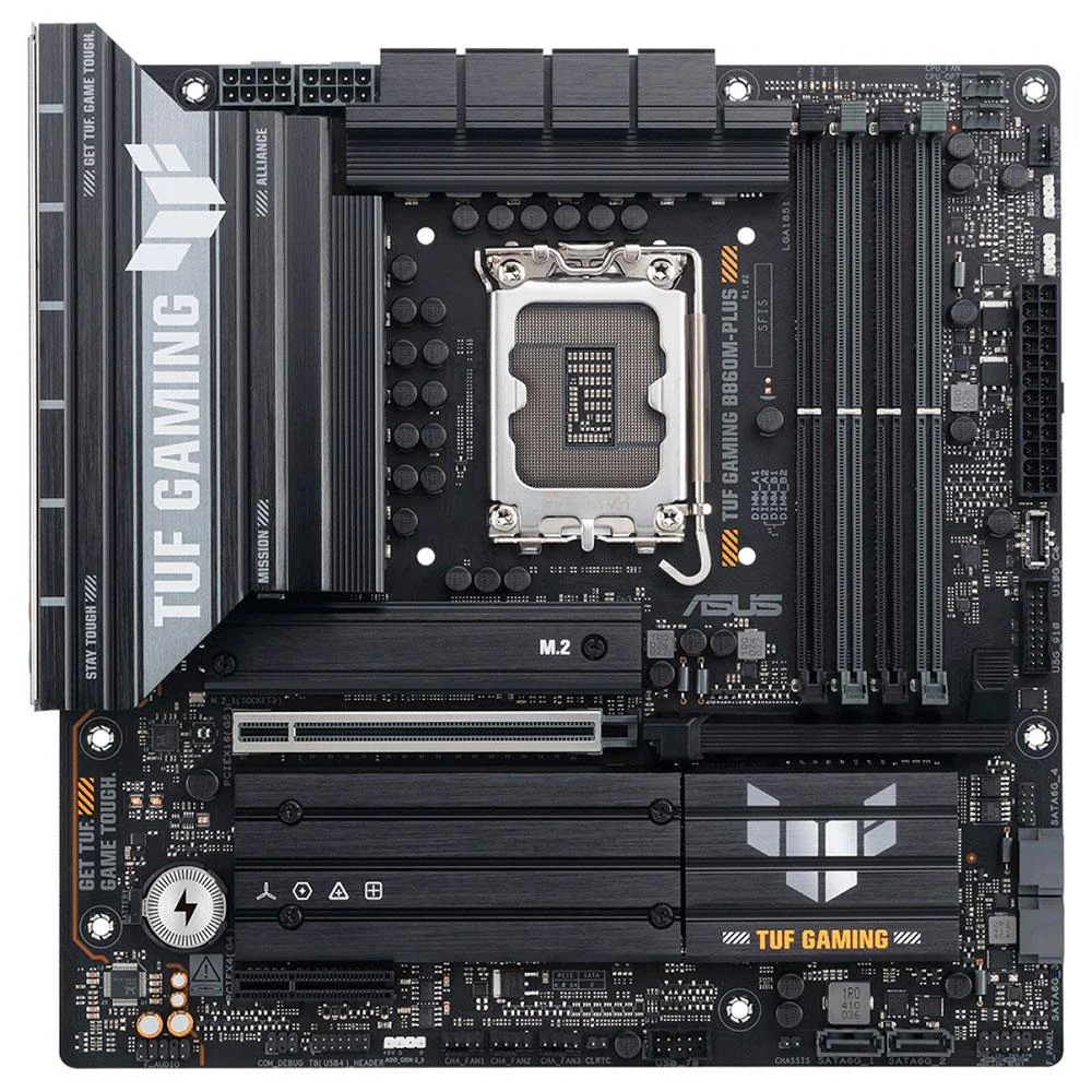 Placa Mãe Asus B860m-plus Tuf Gaming Ddr5 LGA 1851 Ultra Processors 7