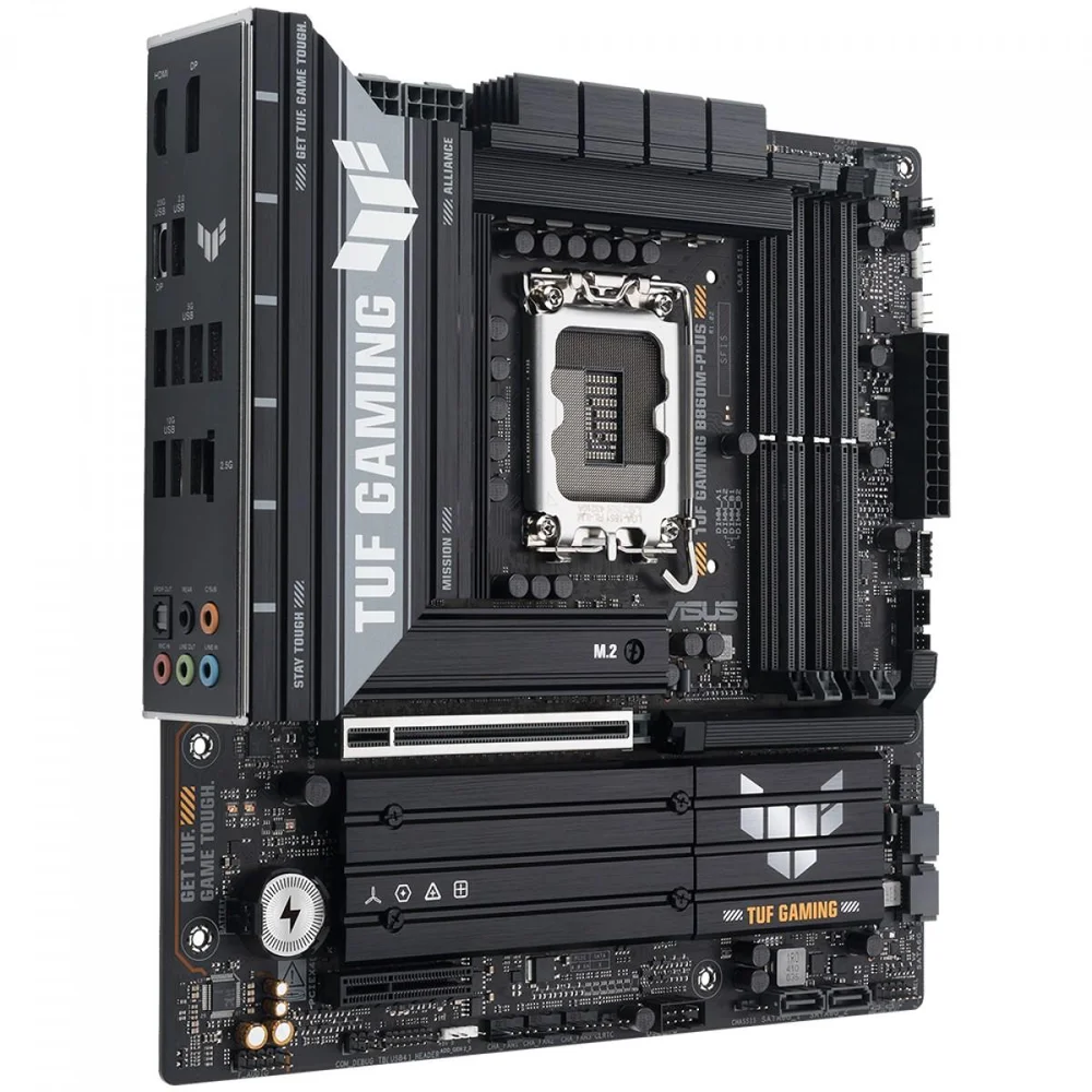 Imagem 5 de 5 do produto Placa Mãe Asus Tuf Gaming B860m-plus, Chipset B860, Intel LGA  1851, Matx, Ddr5, 90mb1jw0-m0eay0