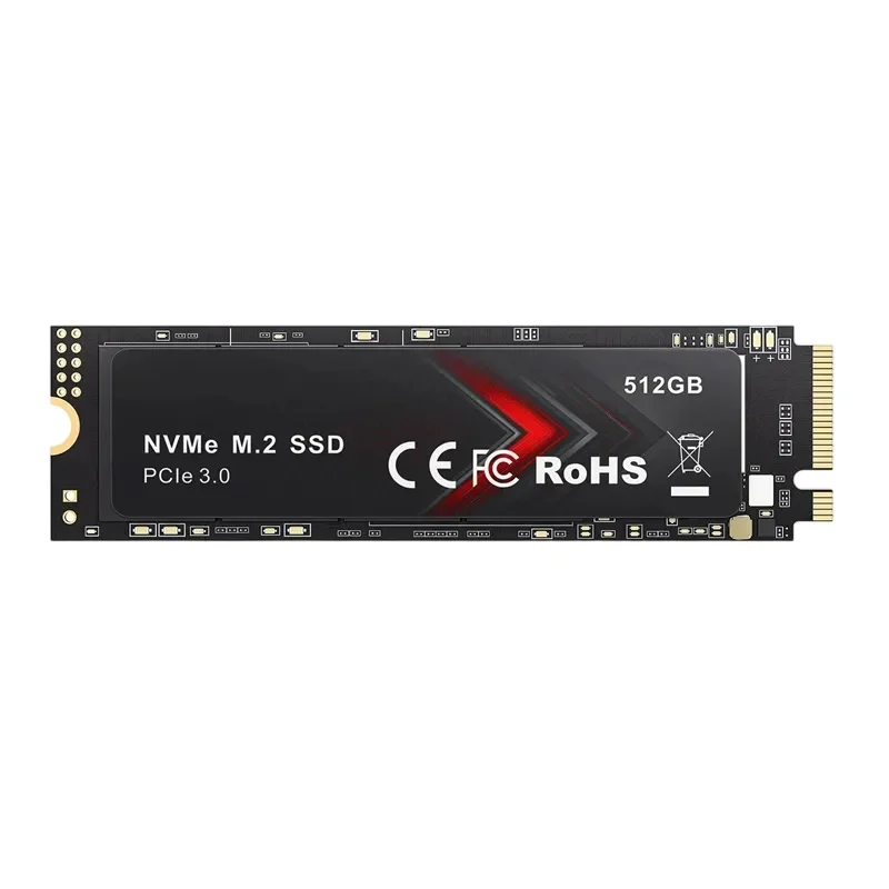 NVME M.2 PCIe 3.0 SSD 2280 Gen3x4 512GB Disco Rígido Interno de Estado Sólido de Alta Velocidade para Portátil e Computador de Secretária KOOTION
