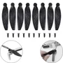 8 Hélices Fibra De Carbono Para Drones Dji Mini 2, 4k E Se