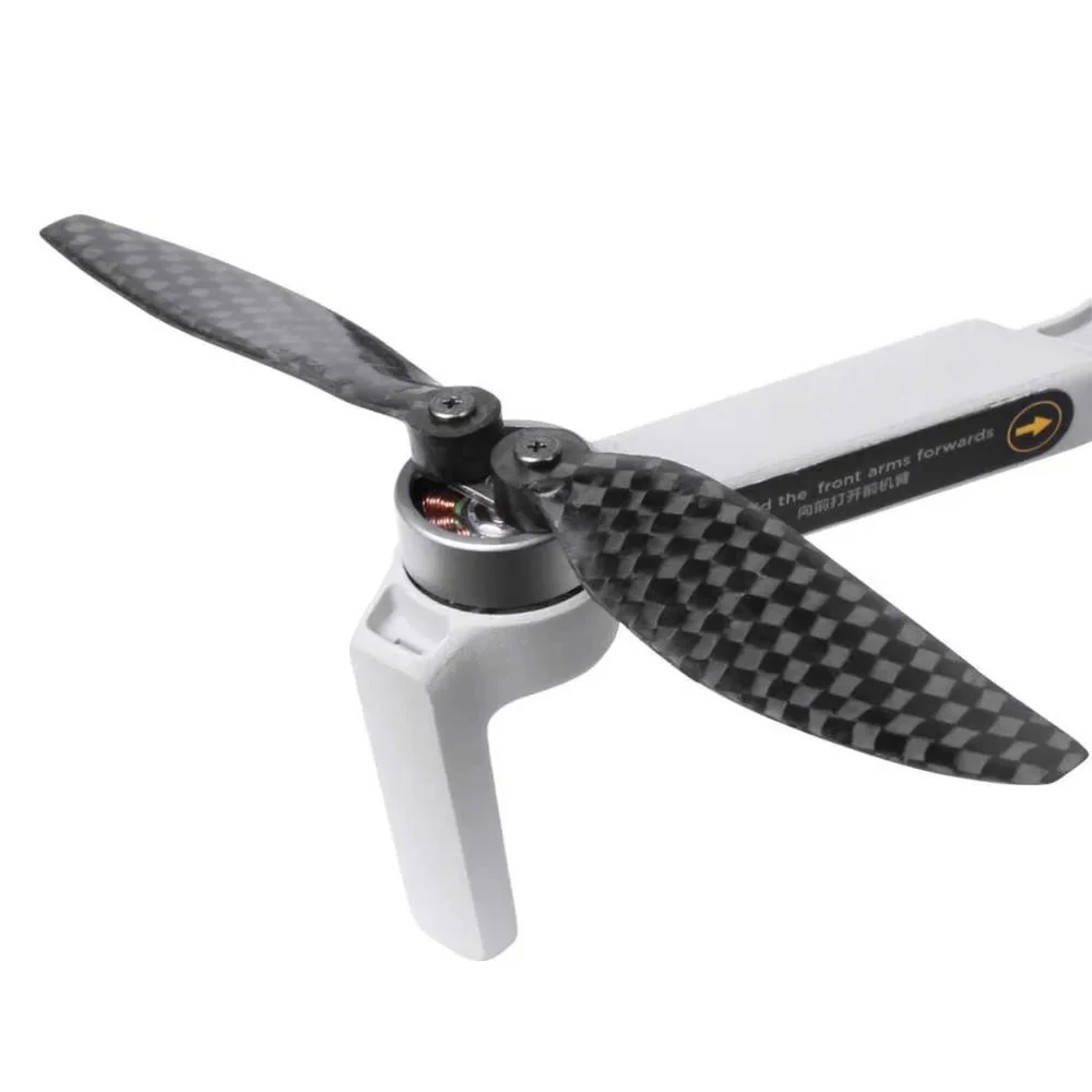 8 Hélices Fibra De Carbono Para Drones Dji Mini 2, 4k E Se