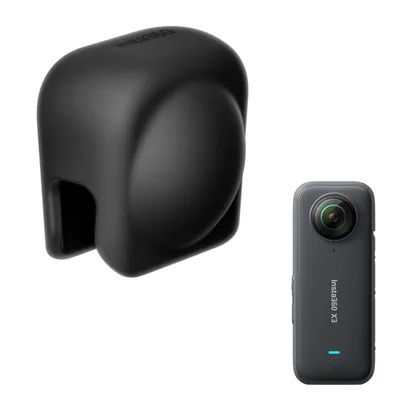 Capa De Silicone   Para Lentes Da Insta360 X3