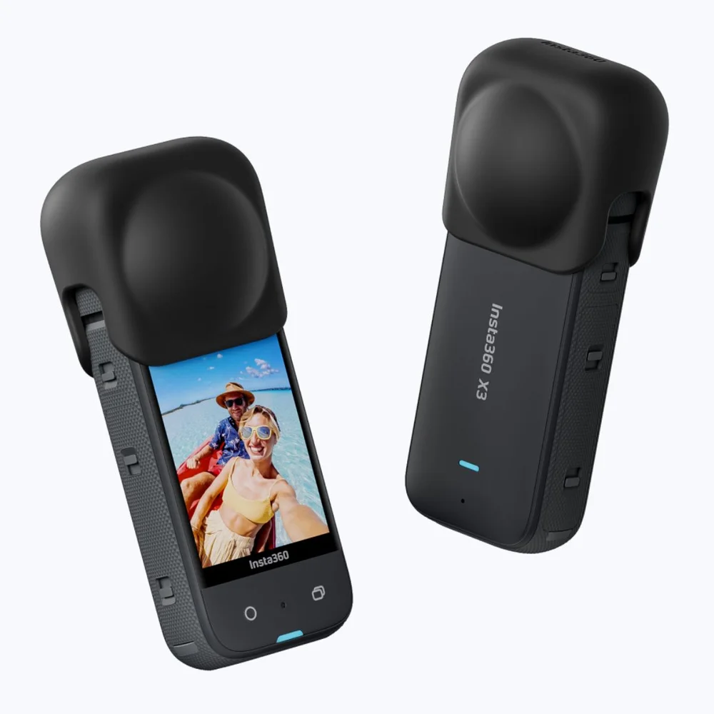 Capa De Silicone   Para Lentes Da Insta360 X3
