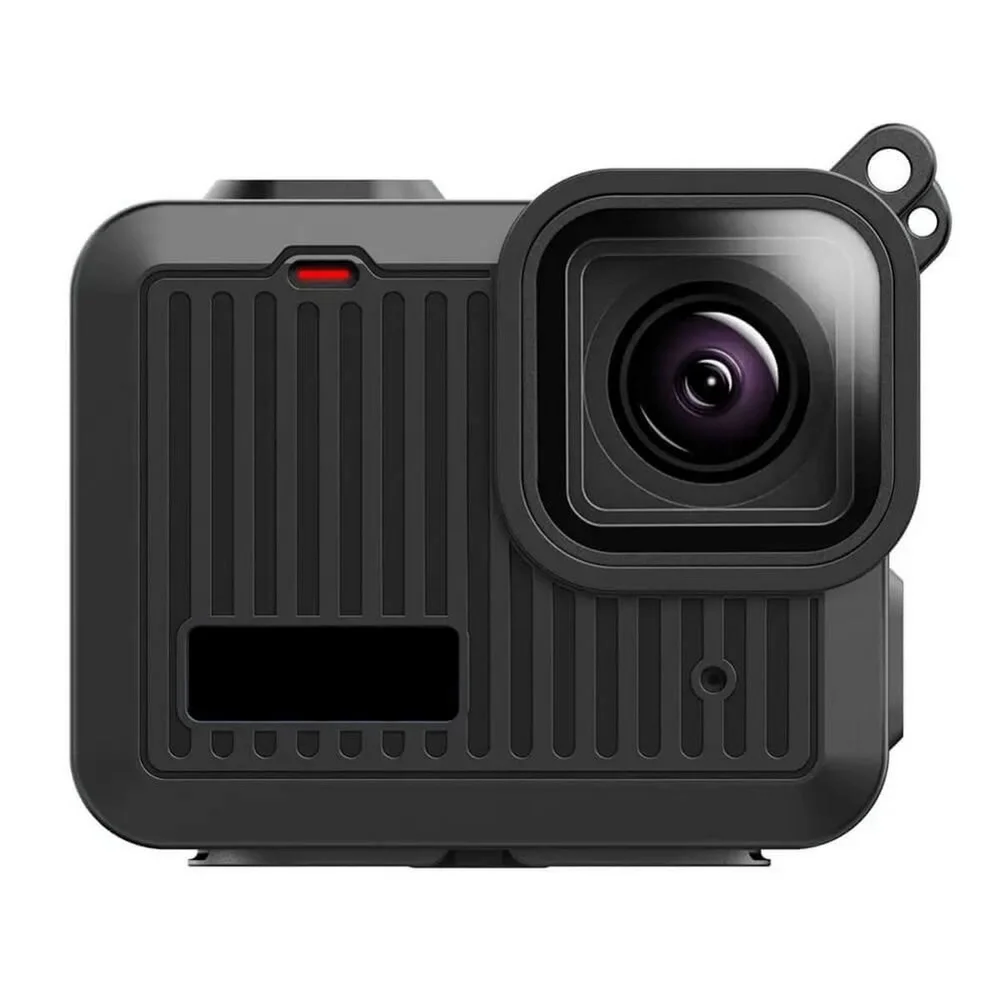 Capa De Silicone Com Protetor De Lente Para Gopro Hero 4k