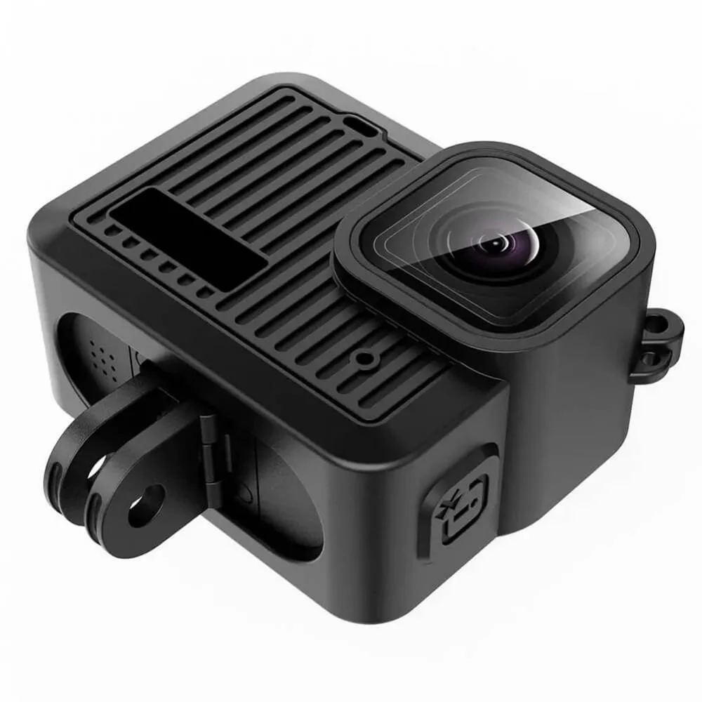 Capa De Silicone Com Protetor De Lente Para Gopro Hero 4k