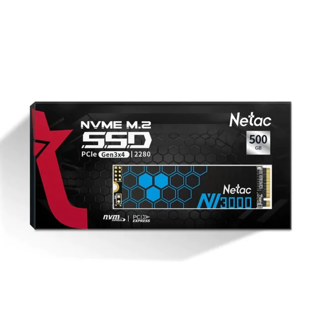 SSD Nvme M2 500Gb Netac 2280 pcie3.0x4 disco de estado sólido interno