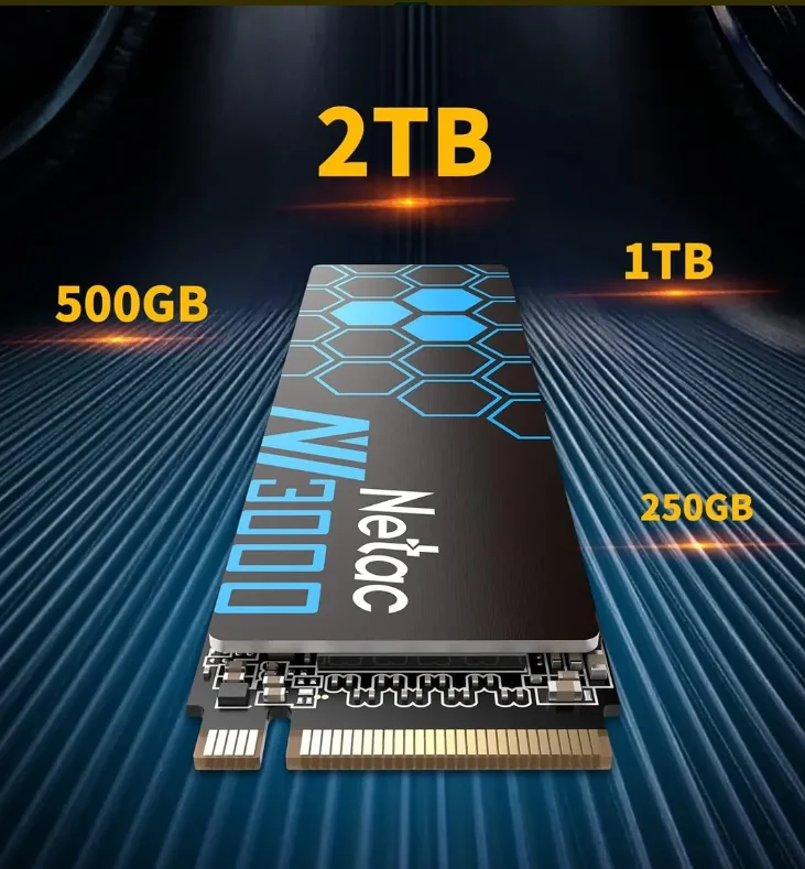 Imagem 5 de 5 do produto SSD Nvme M2 500Gb Netac 2280 pcie3.0x4 disco de estado sólido interno