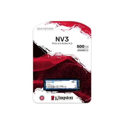 新品未使用Kingston NV3 500GB SSD 4.0 NVMe M.2 SSD-500gb-Kingston-Nv3-M-2-