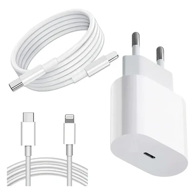 Carregador De Celular 30w Turbo Compatível Com Iphone 8 X Xr 11 12 13 14 Pro