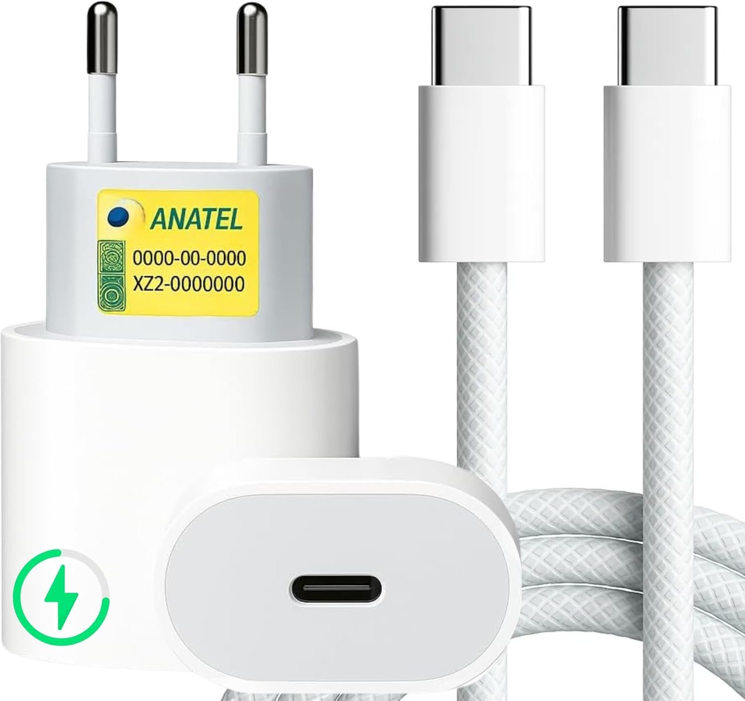 Carregador Usb-c Turbo Para Iphone 15 16 Plus Pro Max Carregador Iphone 15 Carregador Fast Carregador Rapido Iphone 15 Carregador Para Iphone Carrega
