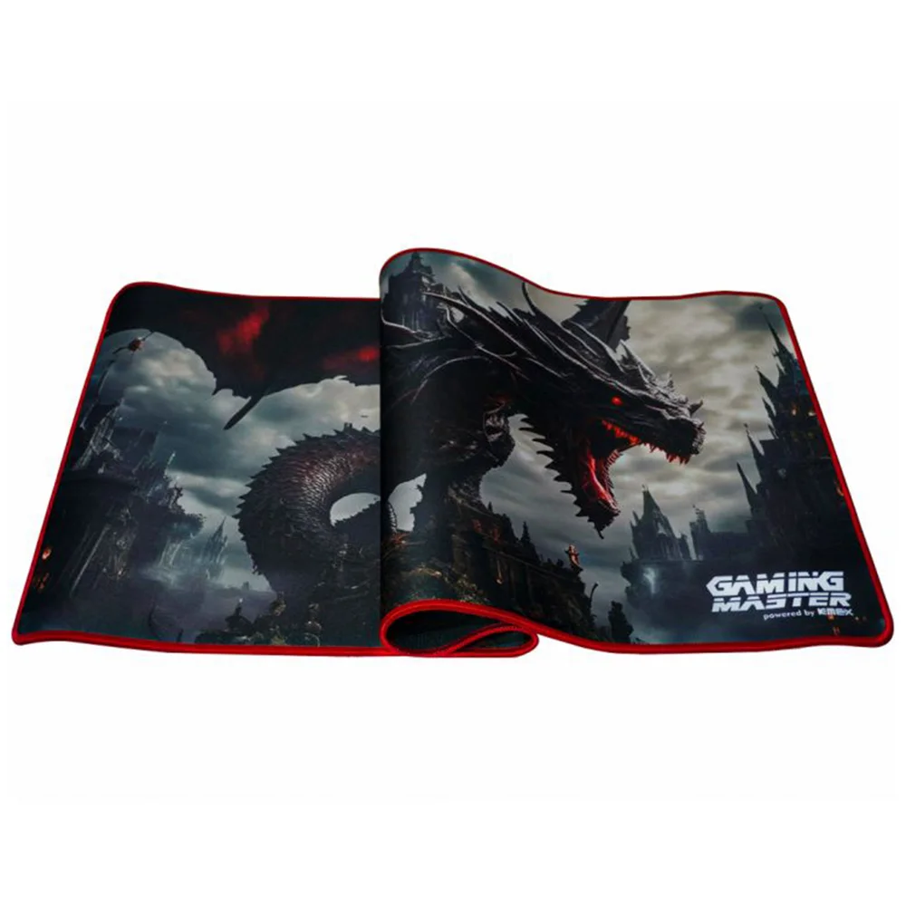 Mouse Pad Gamer K-mex Dragon Dynasty, Fx-x7935303, Grande, 80cm X 35cm, Base Emborrachada, Bordas Costuradas - Fxx79353031ck3x Mouse Pad Gamer K-mex Dragon Dynasty, Fx-x7935303, Grande, 80cm X 35cm, Base Emborrachada, Bordas Costuradas - Fxx79353031ck3x