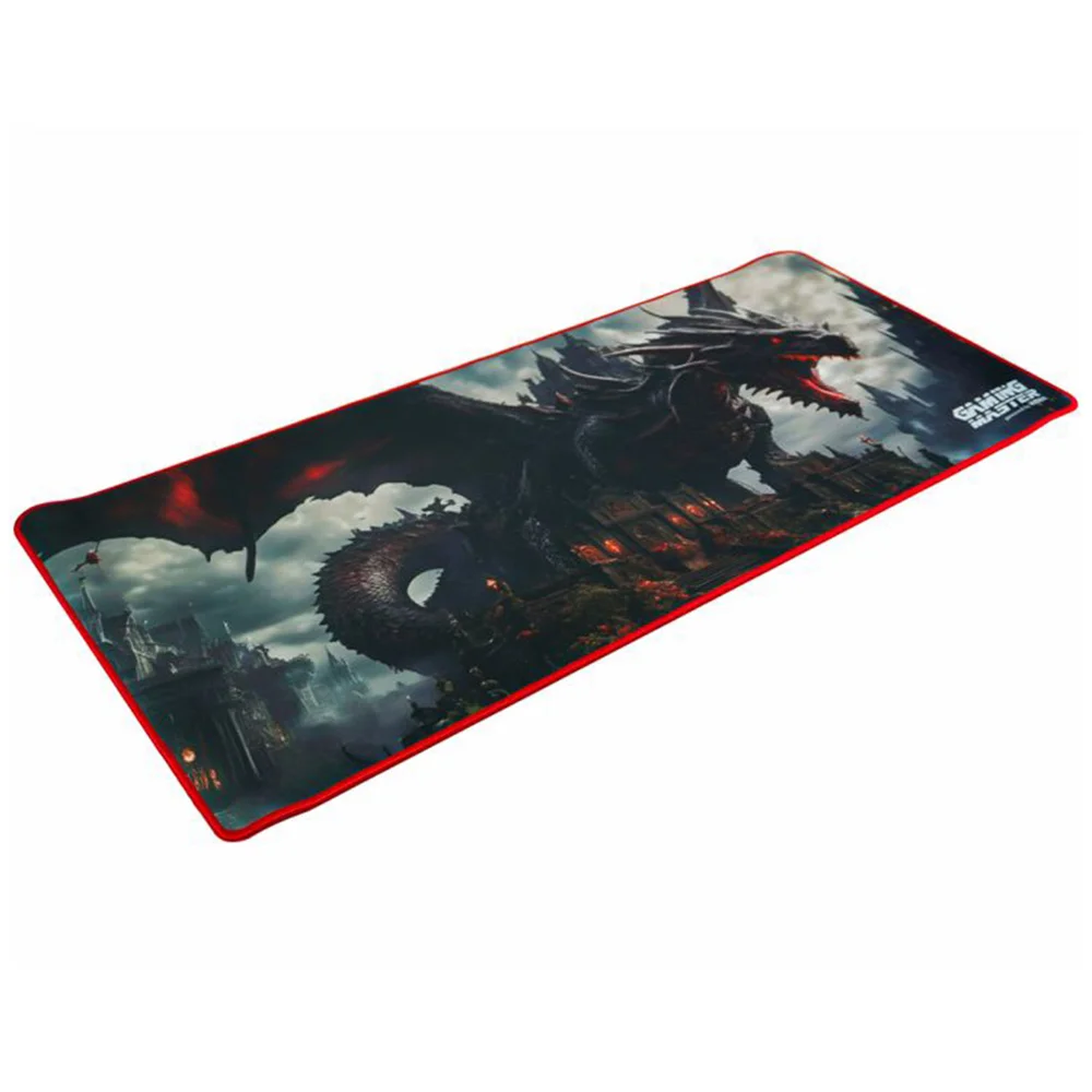 Mouse Pad Gamer K-mex Dragon Dynasty, Fx-x7935303, Grande, 80cm X 35cm, Base Emborrachada, Bordas Costuradas - Fxx79353031ck3x Mouse Pad Gamer K-mex Dragon Dynasty, Fx-x7935303, Grande, 80cm X 35cm, Base Emborrachada, Bordas Costuradas - Fxx79353031ck3x
