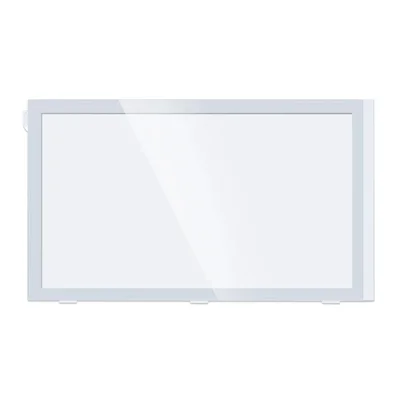 Painel De Vidro Lateral Esquerdo Para Gabinetes Lian Li A3 M-atx Branco
