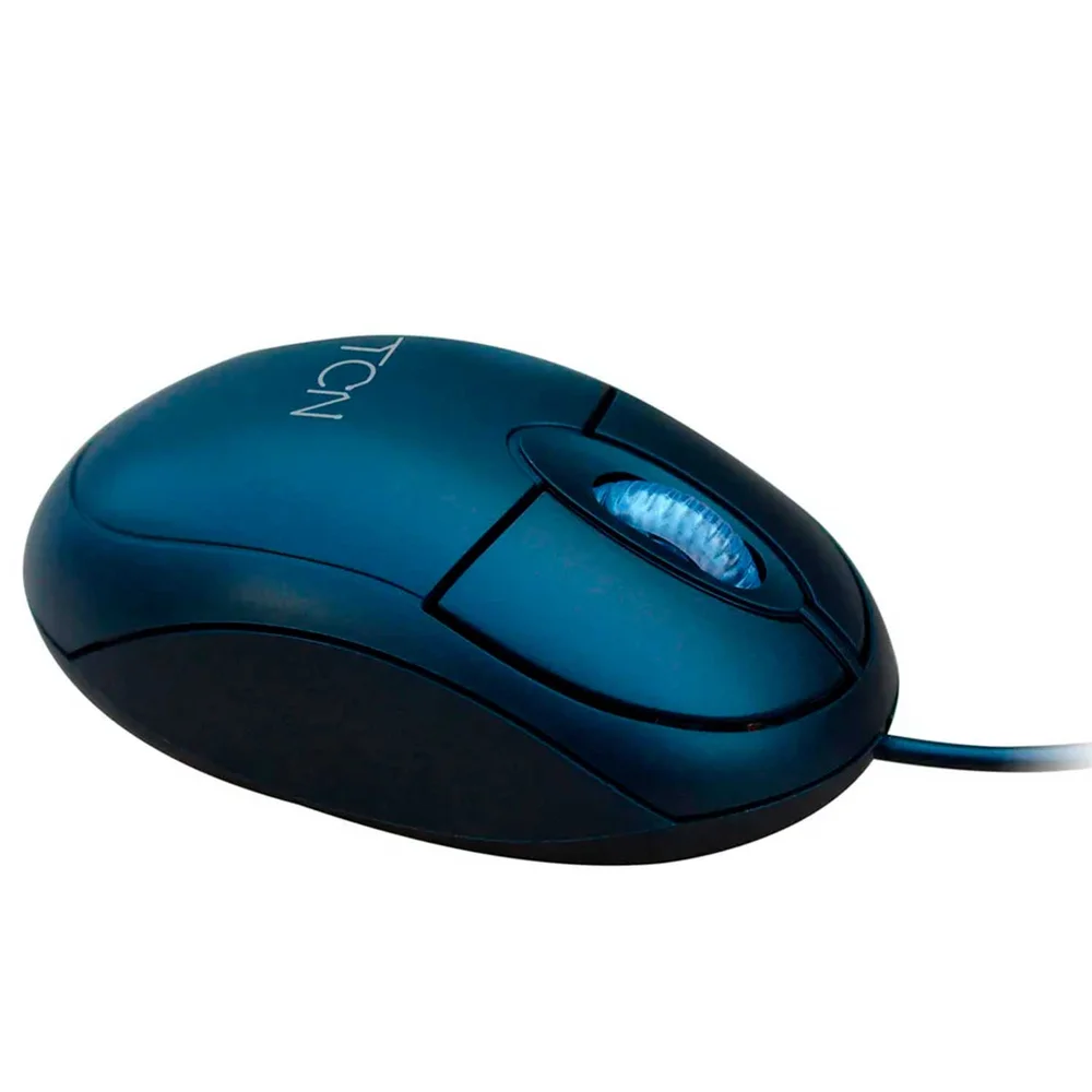 Mouse Óptico Tcn 1200dpi, Usb - Preto