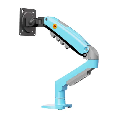 Suporte De Monitor Pistao A Gás Articulado 17" A 30" Azul