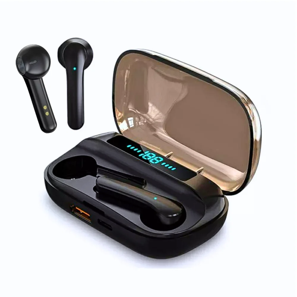 Imagem 2 de 4 do produto Fone De Ouvido Intra Auricular Bluetooth Com Case De Carregamento LED Kapbom Ka-931