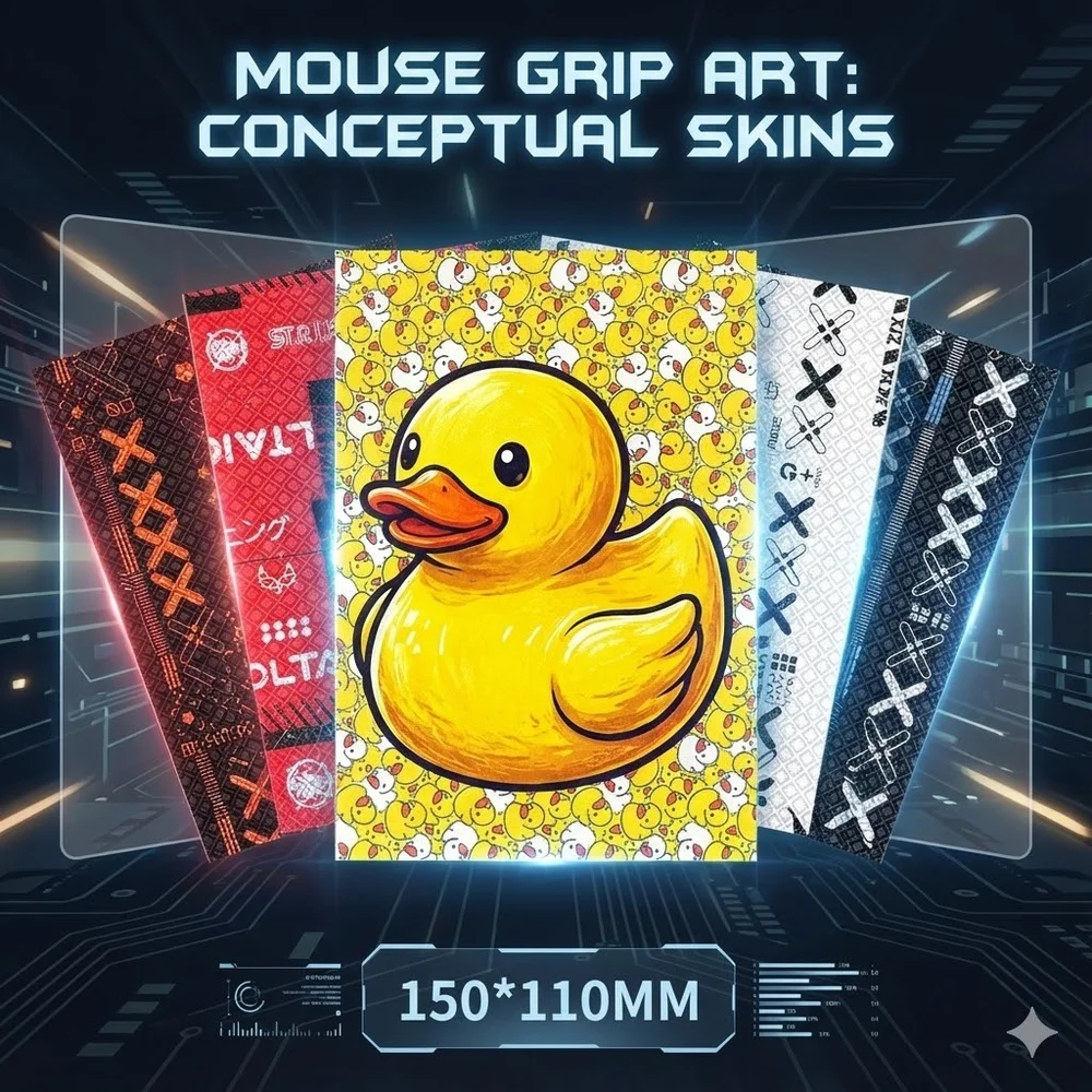 Imagem 4 de 4 do produto Adesivo Grip Universal P/ Mouse Gamer Cinnamoroll Azul