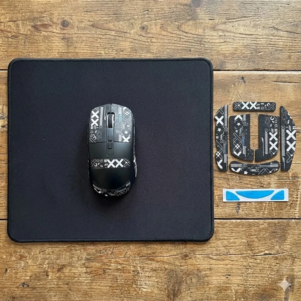 Imagem 4 de 4 do produto Adesivo Antiderrapante P/ Mouse Attack Shark X6 Preto