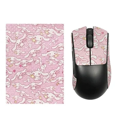 Adesivo Grip Universal P/ Mouse Gamer Cinnamoroll Rosa