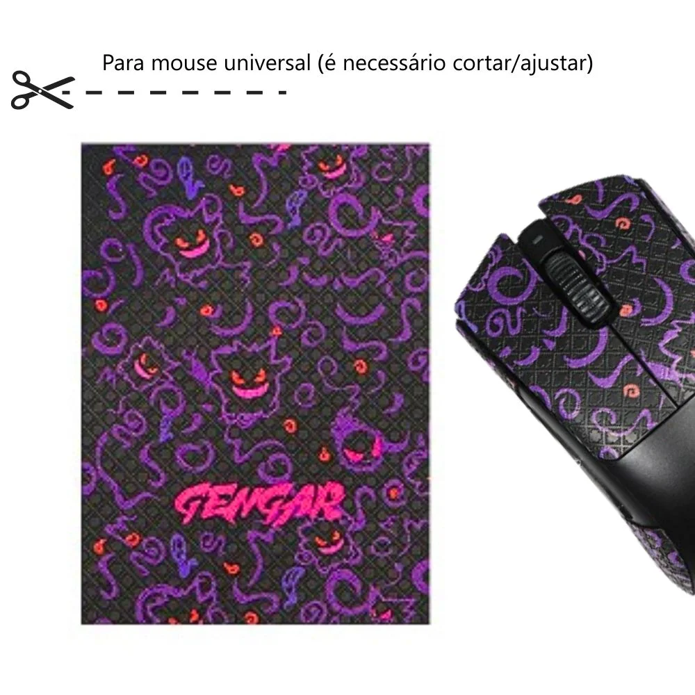 Imagem 3 de 4 do produto Adesivo Anti-slip Grip Universal Para Mouse Gamer Gengarroxo