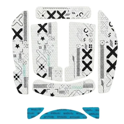 Adesivo Antiderrapante P/ Mouse Attack Shark X6 Branco