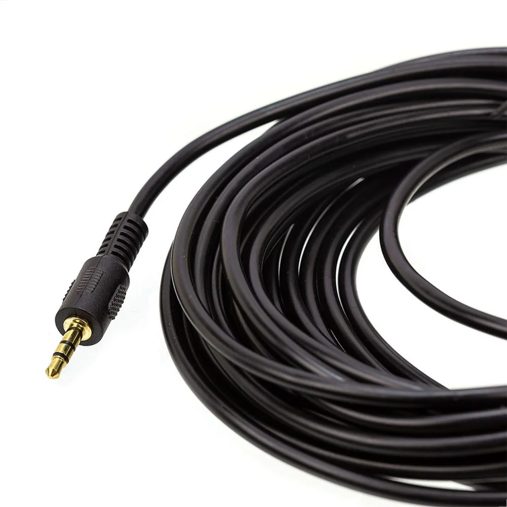 Imagem 3 de 3 do produto Cabo De Áudio P10 6.35mm Para P2 3.5mm - Estéreo 3 Mt 3 Mt