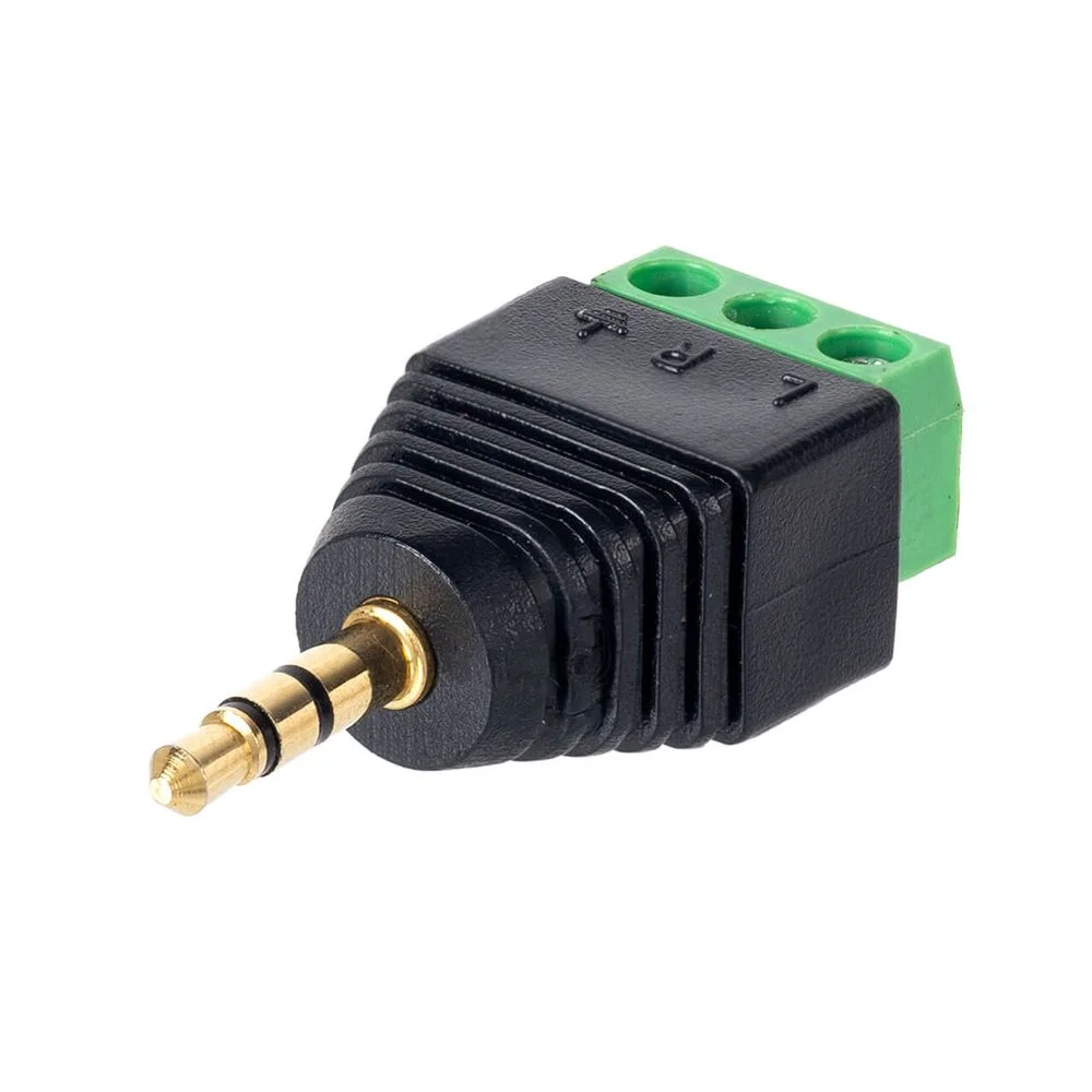 Imagem 2 de 3 do produto Adaptador De Audio Borne P2 Fêmea 3 Vias