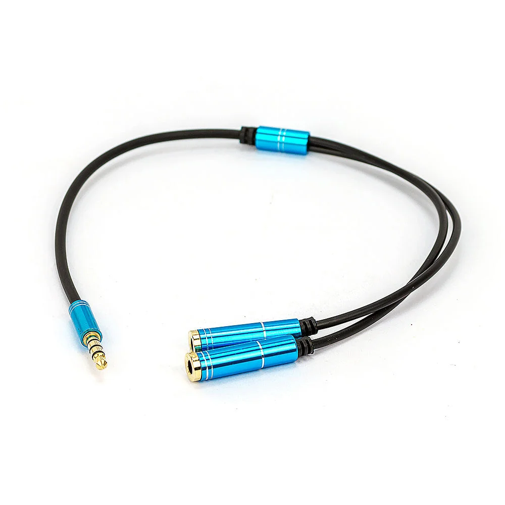 Imagem 3 de 4 do produto Cabo Adaptador De Fone De Ouvido P2 Macho Para P2 Fêmea