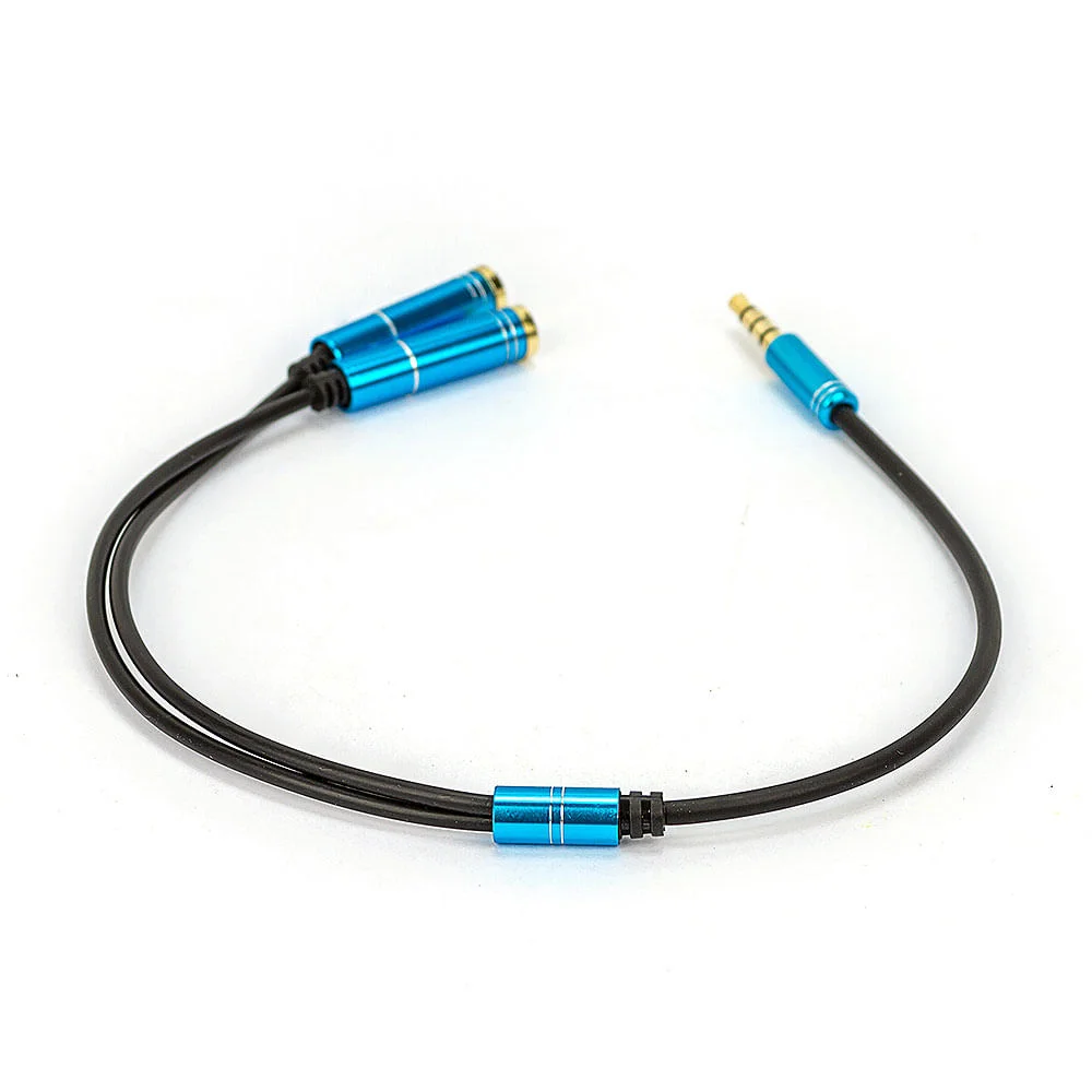 Imagem 4 de 4 do produto Cabo Adaptador De Fone De Ouvido P2 Macho Para P2 Fêmea