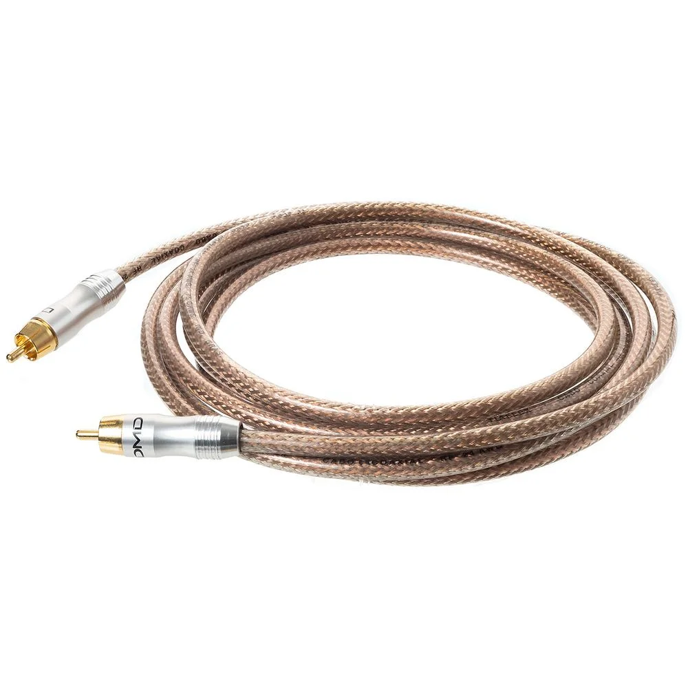 Imagem 3 de 3 do produto Cabo Coaxial Digital (spdif) Cirilo Cabos Cristal 2 Metros Crystal 2 Mt