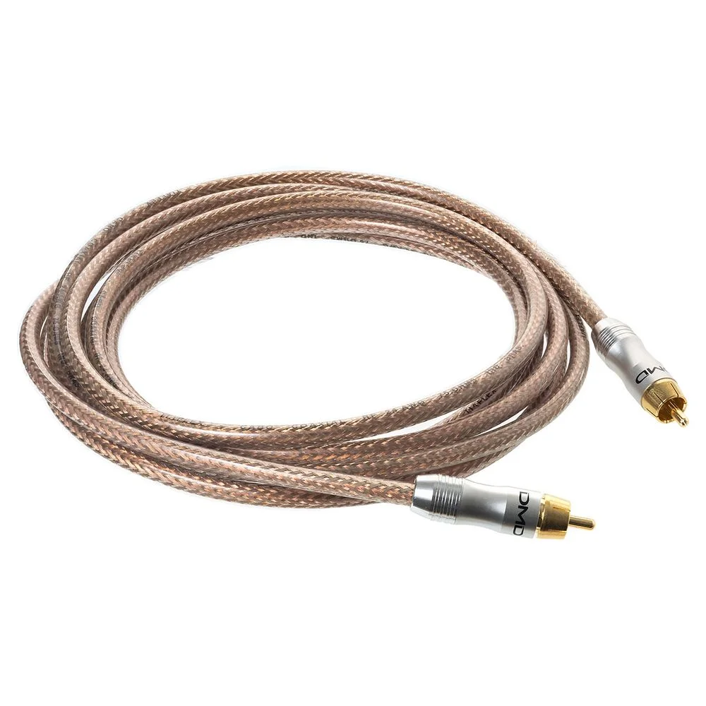 Imagem 3 de 3 do produto Cabo Coaxial Digital (spdif) Cirilo Cabos Cristal 5 Metros Crystal 5 Mt