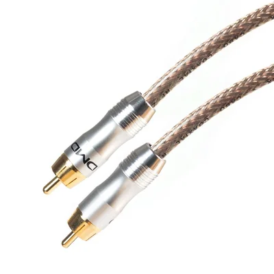 Cabo Coaxial Digital (spdif) Cirilo Cabos Cristal  5 Metros 5 Mt