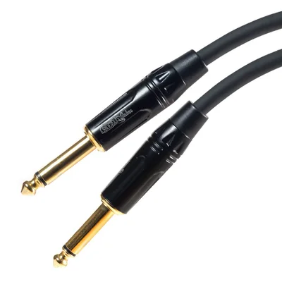Cabo P10 Para P10 Mono Profissional Preto 5 Metros Preto 5 Mt