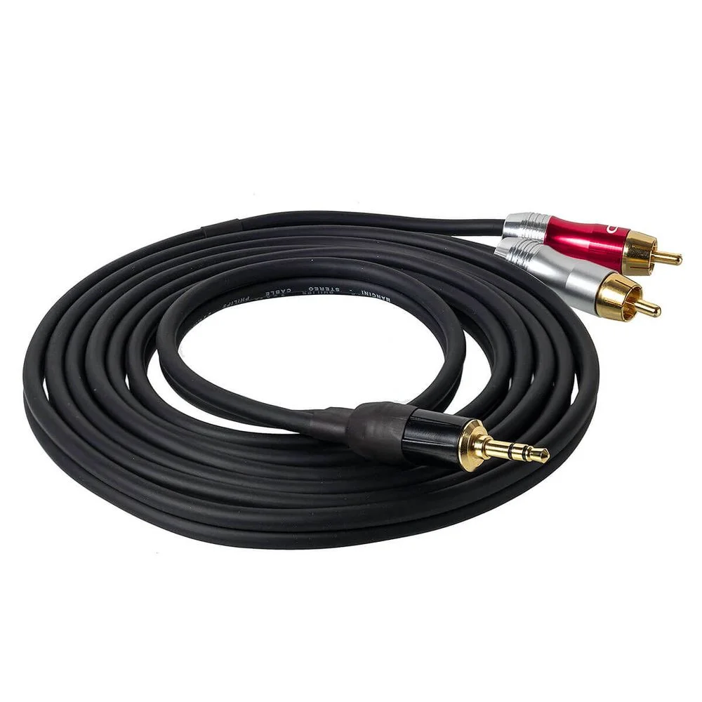 Imagem 3 de 4 do produto Cabo P2 Para 2 Rca - Profissional - Diamond 5 Mt 5 Mt