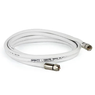 Cabo Coaxial Rg6 - 75 Ohms 5 Mt 5 Mt