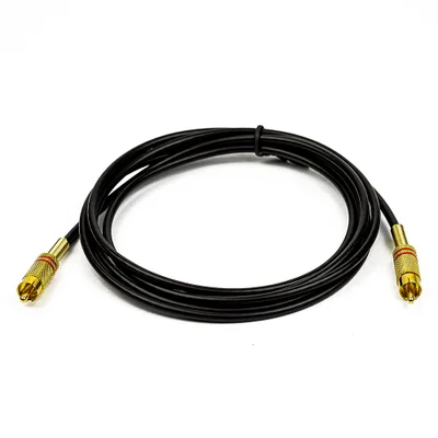 Cabo Rca X Rca Metal 5 Metros 5 Mt