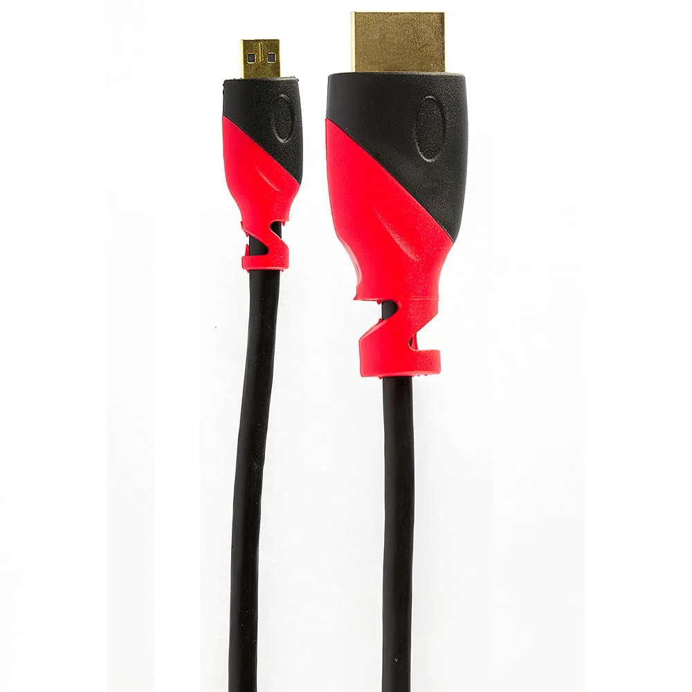 Imagem 3 de 3 do produto Cabo Micro HDMI Para HDMI 1.4 Ultra Hd 3d, 2 Metros - Cirilo Cabos