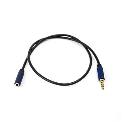 Extensão Fone E Microfone P3 Profissional 5 Metros 5 Mt